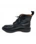 中古・古着 Tricker's (トリッカーズ) PAUL SMITH (ポールスミス) ウィングチップ カントリーブーツ ブラック サイズ:size8：18000円