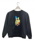 KITH×The Simpsonsキス×ザ シンプソンズ）の古着「PORTRAIT CREWNECK」｜ブラック
