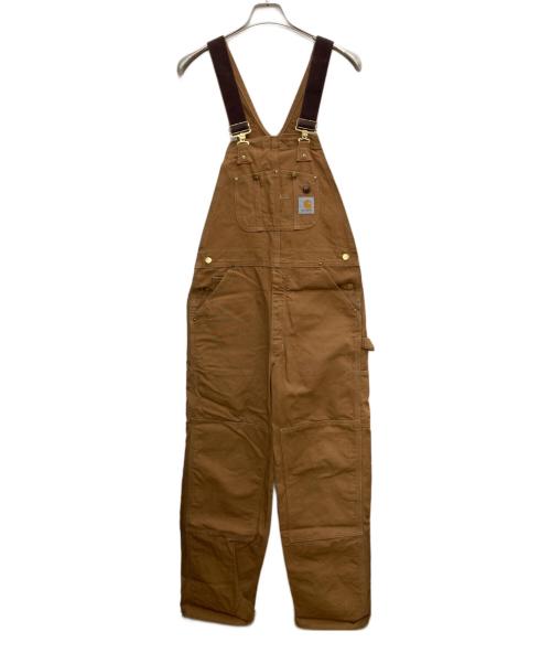 CarHartt（カーハート）CarHartt (カーハート) ダックオーバーオール ブラウン サイズ:表記無しの古着・服飾アイテム