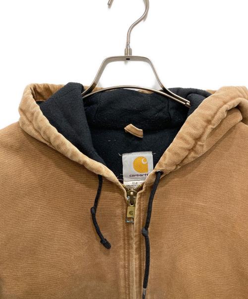 CarHartt（カーハート）CarHartt (カーハート) キルトフランネル裏地付きサンドストーンアクティブジャケット ブラウン サイズ:small regularの古着・服飾アイテム