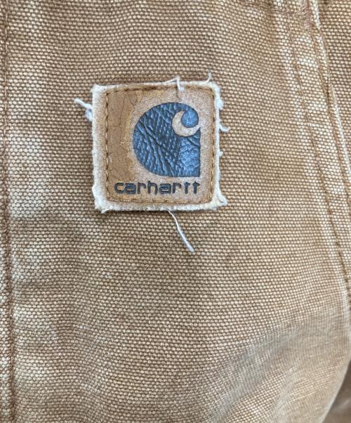 CarHartt（カーハート）CarHartt (カーハート) キルトフランネル裏地付きサンドストーンアクティブジャケット ブラウン サイズ:small regularの古着・服飾アイテム