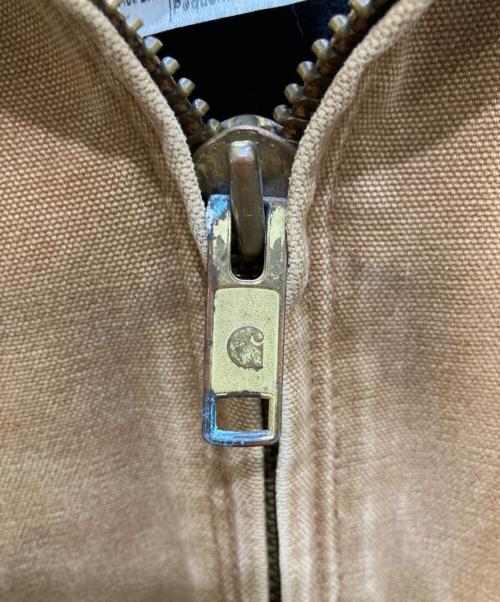 CarHartt（カーハート）CarHartt (カーハート) キルトフランネル裏地付きサンドストーンアクティブジャケット ブラウン サイズ:small regularの古着・服飾アイテム