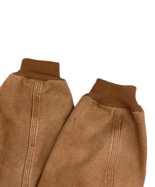 CarHartt（カーハート）CarHartt (カーハート) キルトフランネル裏地付きサンドストーンアクティブジャケット ブラウン サイズ:small regularの古着・服飾アイテム