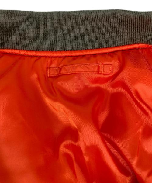 AVIREX（アヴィレックス）AVIREX (アヴィレックス) ピンナップガール MA-1 フライトジャケット グリーン サイズ:Lの古着・服飾アイテム