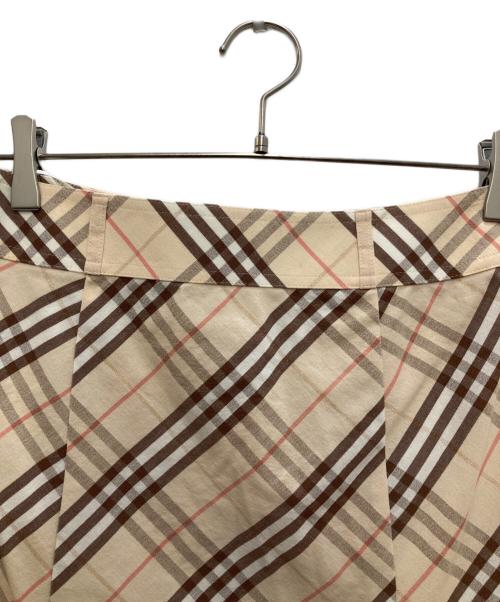 BURBERRY LONDON（バーバリーロンドン）BURBERRY LONDON (バーバリーロンドン) ノバチェックスカート ベージュ サイズ:38の古着・服飾アイテム
