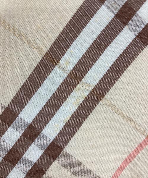 BURBERRY LONDON（バーバリーロンドン）BURBERRY LONDON (バーバリーロンドン) ノバチェックスカート ベージュ サイズ:38の古着・服飾アイテム