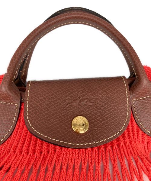 LONGCHAMP（ロンシャン）LONGCHAMP (ロンシャン) FILT (フィルト) ル プリアージュ® フィレ オレンジの古着・服飾アイテム