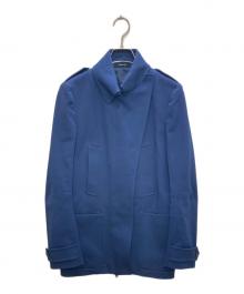Maison Margiela（メゾンマルジェラ）の古着「フルジップベーシックコート」｜ブルー