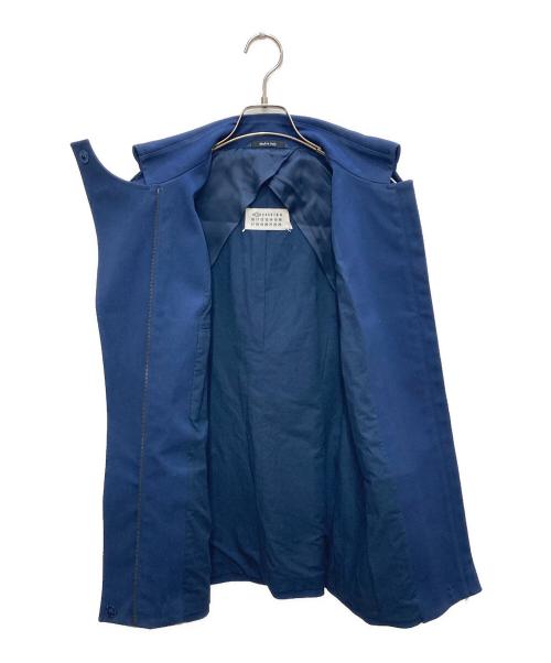 Maison Margiela（メゾンマルジェラ）Maison Margiela (メゾンマルジェラ) フルジップベーシックコート ブルー サイズ:40の古着・服飾アイテム