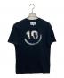 Maison Margiela（メゾンマルジェラ）の古着「10ラインプリントTシャツ」｜ブラック