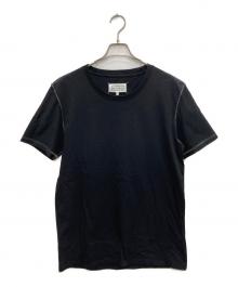 Maison Margiela（メゾンマルジェラ）の古着「Overlock T-shirt」｜ブラック