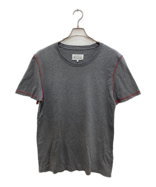 Maison Margiela（メゾンマルジェラ）Maison Margiela (メゾンマルジェラ) Overlock T-shirt グレー サイズ:ＸＬの古着・服飾アイテム