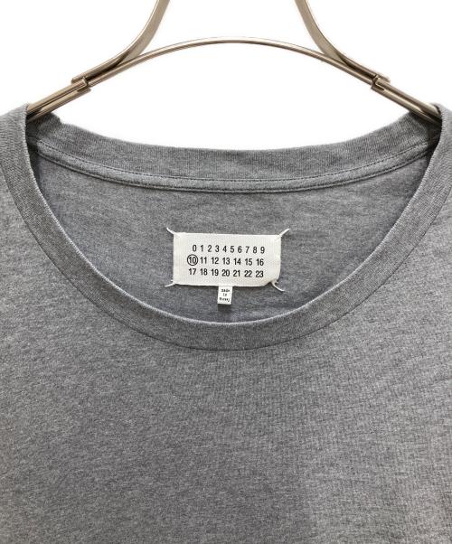 Maison Margiela（メゾンマルジェラ）Maison Margiela (メゾンマルジェラ) Overlock T-shirt グレー サイズ:ＸＬの古着・服飾アイテム