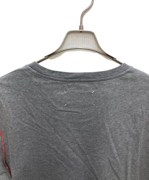 Maison Margiela（メゾンマルジェラ）Maison Margiela (メゾンマルジェラ) Overlock T-shirt グレー サイズ:ＸＬの古着・服飾アイテム