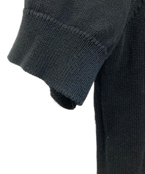 BOTTEGA VENETA（ボッテガベネタ）BOTTEGA VENETA (ボッテガベネタ) 半袖ニット ブラック サイズ:48の古着・服飾アイテム