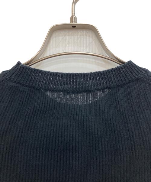 BOTTEGA VENETA（ボッテガベネタ）BOTTEGA VENETA (ボッテガベネタ) 半袖ニット ブラック サイズ:48の古着・服飾アイテム