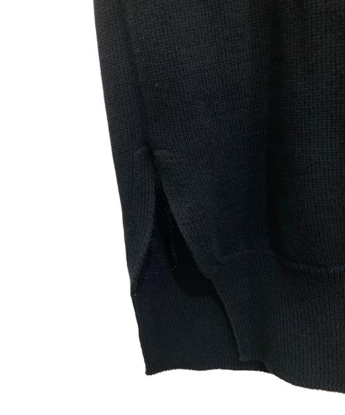 BOTTEGA VENETA（ボッテガベネタ）BOTTEGA VENETA (ボッテガベネタ) 半袖ニット ブラック サイズ:48の古着・服飾アイテム