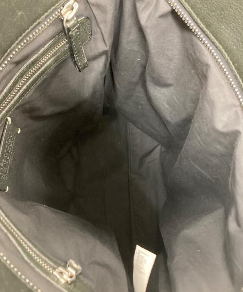 Maison Martin Margiela（メゾンマルタンマルジェラ）Maison Martin Margiela (メゾンマルタンマルジェラ) レザー2WAYバッグ ブラックの古着・服飾アイテム