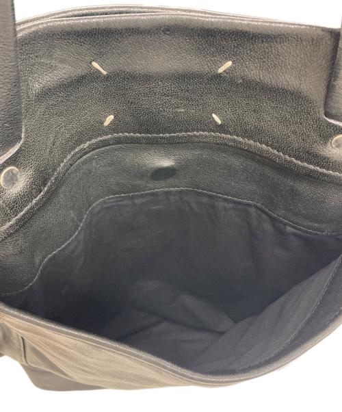 Maison Martin Margiela（メゾンマルタンマルジェラ）Maison Martin Margiela (メゾンマルタンマルジェラ) レザー2WAYバッグ ブラックの古着・服飾アイテム