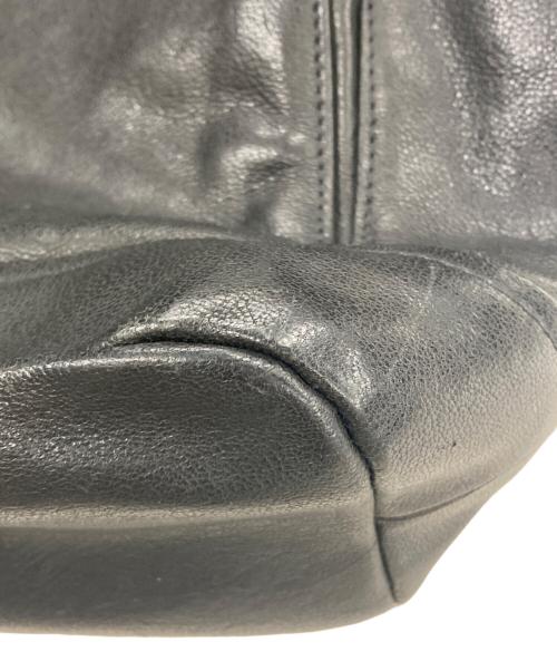 Maison Martin Margiela（メゾンマルタンマルジェラ）Maison Martin Margiela (メゾンマルタンマルジェラ) レザー2WAYバッグ ブラックの古着・服飾アイテム