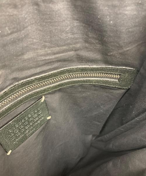 Maison Martin Margiela（メゾンマルタンマルジェラ）Maison Martin Margiela (メゾンマルタンマルジェラ) レザー2WAYバッグ ブラックの古着・服飾アイテム
