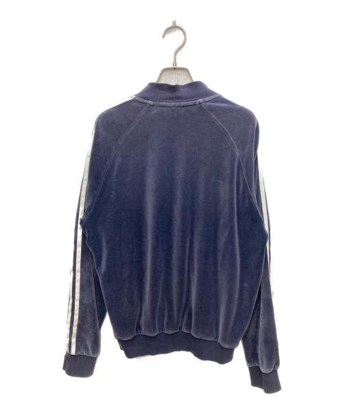 adidas（アディダス）adidas (アディダス) VELOUR SST TRACK TOP ネイビー サイズ:Mの古着・服飾アイテム