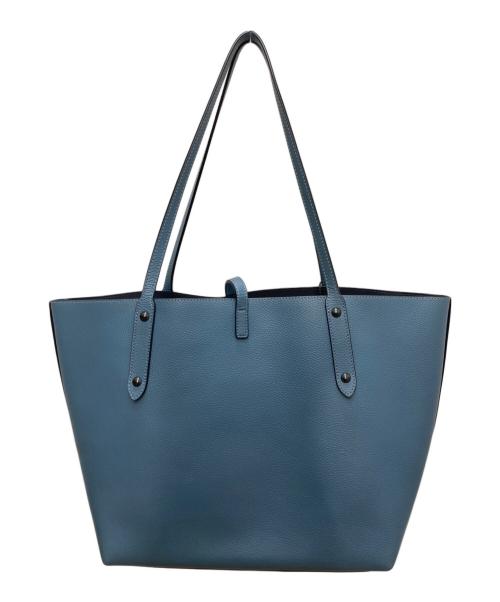 COACH（コーチ）COACH (コーチ) マーケット トート バッグ ブルーの古着・服飾アイテム
