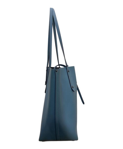 COACH（コーチ）COACH (コーチ) マーケット トート バッグ ブルーの古着・服飾アイテム
