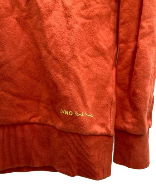 PAUL SMITH（ポールスミス）PAUL SMITH (ポールスミス) DINO プリントスウェット オレンジ サイズ:XLの古着・服飾アイテム