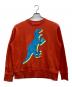 PAUL SMITH（ポールスミス）の古着「DINO プリントスウェット」｜オレンジ