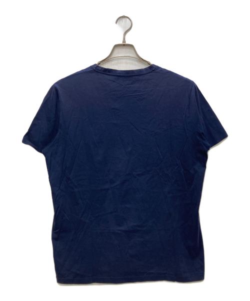 PRADA（プラダ）PRADA (プラダ) ポケットTシャツ ネイビー サイズ:Ｌの古着・服飾アイテム