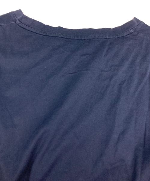 PRADA（プラダ）PRADA (プラダ) ポケットTシャツ ネイビー サイズ:Ｌの古着・服飾アイテム