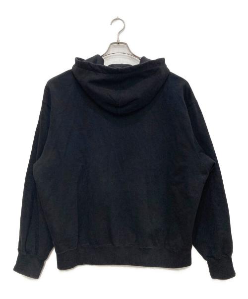 SUPREME（シュプリーム）SUPREME (シュプリーム) small box zip up hooded sweatshirt/スモール ボックス ジップ アップ フーデッド スウェットシート ブラック サイズ:Ｌの古着・服飾アイテム