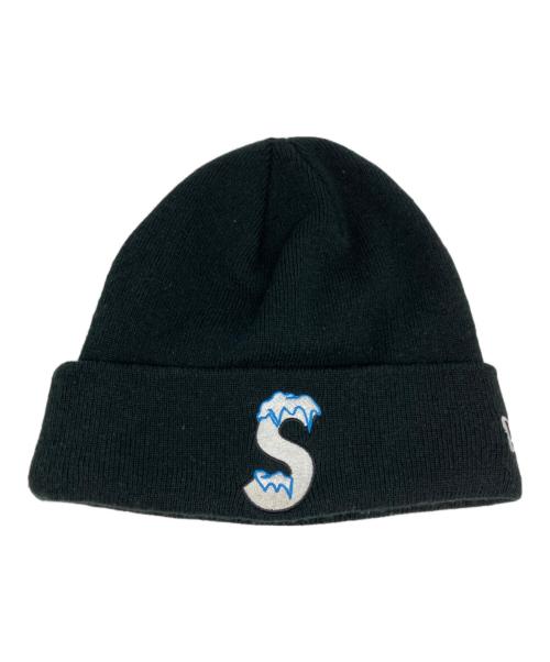 SUPREME（シュプリーム）SUPREME (シュプリーム) New Era (ニューエラ) LOGO BEANIE ブラックの古着・服飾アイテム