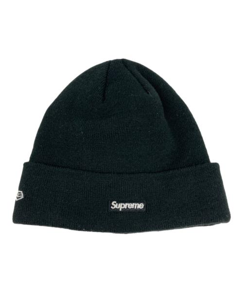 SUPREME（シュプリーム）SUPREME (シュプリーム) New Era (ニューエラ) LOGO BEANIE ブラックの古着・服飾アイテム