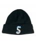 SUPREME（シュプリーム）の古着「LOGO BEANIE」｜ブラック