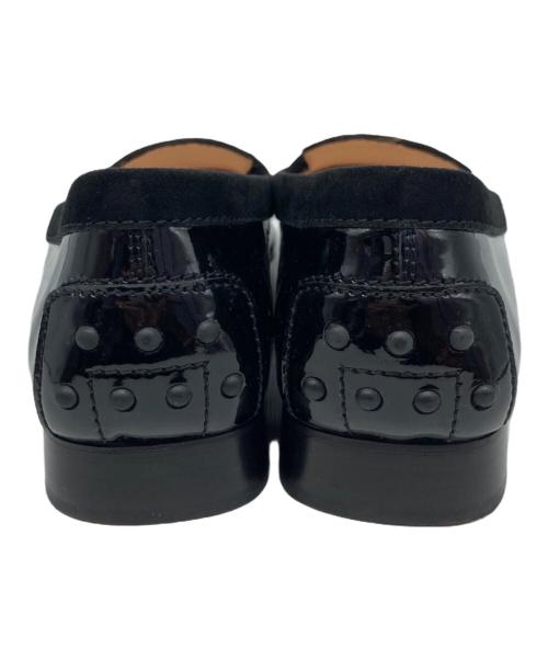 TOD'S（トッズ）TOD'S (トッズ) エナメルパンプス ブラック サイズ:38の古着・服飾アイテム