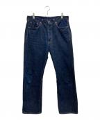 FULLCOUNTフルカウント）の古着「Straight Denim 13.7oz デニムパンツ」｜インディゴ