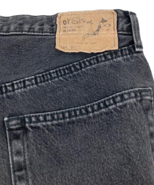 orSlow（オアスロウ）orSlow (オアスロウ) DAD'S FIT DENIM PANTS/ダッド フィット デニム パンツ グレー サイズ:Ｍの古着・服飾アイテム