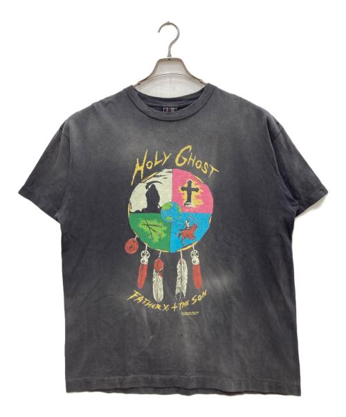 SAINT MICHAEL（セントマイケル）SAINT MICHAEL (セントマイケル) LM SS TEE HOLY GHOST/LM SS ティー ホリー ゴースト グレー サイズ:ＸＬの古着・服飾アイテム