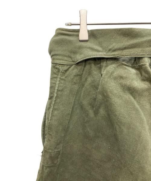 French Army（フランス軍）French Army (フランス軍) M-38 モーターサイクルパンツ オリーブ サイズ:-の古着・服飾アイテム