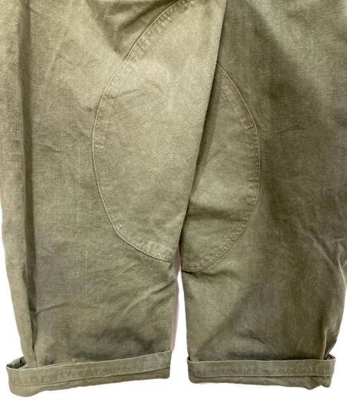 French Army（フランス軍）French Army (フランス軍) M-38 モーターサイクルパンツ オリーブ サイズ:-の古着・服飾アイテム