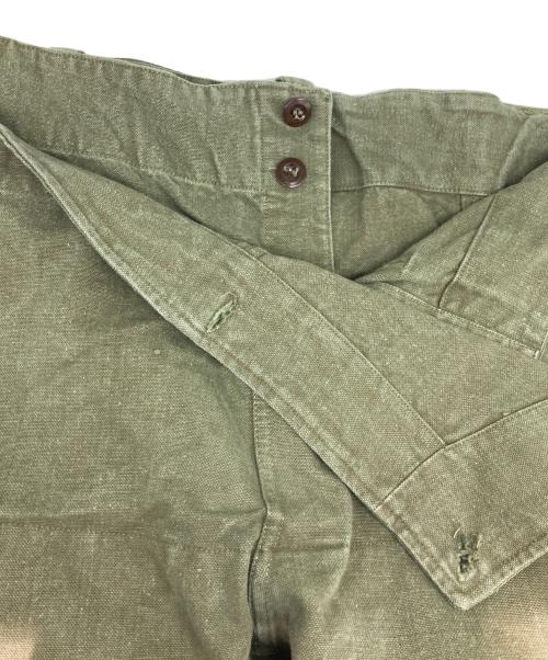 French Army（フランス軍）French Army (フランス軍) M-38 モーターサイクルパンツ オリーブ サイズ:-の古着・服飾アイテム