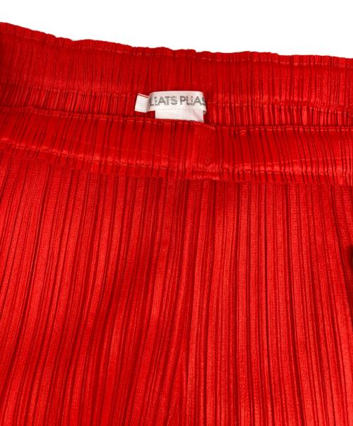 PLEATS PLEASE（プリーツプリーズ）PLEATS PLEASE (プリーツプリーズ) プリーツパンツ オレンジ サイズ:３の古着・服飾アイテム