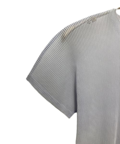 PLEATS PLEASE（プリーツプリーズ）PLEATS PLEASE (プリーツプリーズ) プリーツカットソー グレー サイズ:３の古着・服飾アイテム