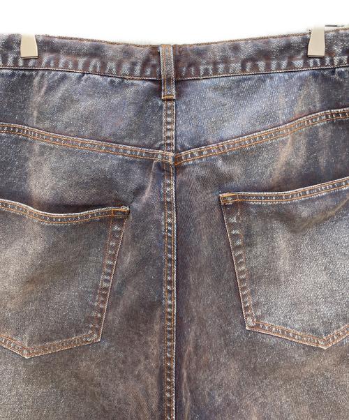 WHITELAND（ホワイトランド）WHITELAND (ホワイトランド) デニムパンツ ブラウン サイズ:Freeの古着・服飾アイテム