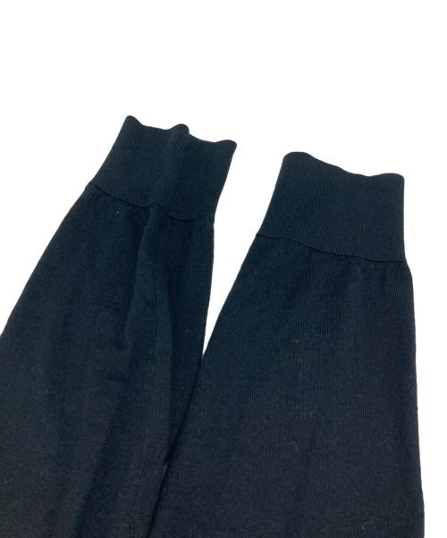 DSQUARED2（ディースクエアード）DSQUARED2 (ディースクエアード) レオパードカーディガン ブラック サイズ:Ｓ　の古着・服飾アイテム