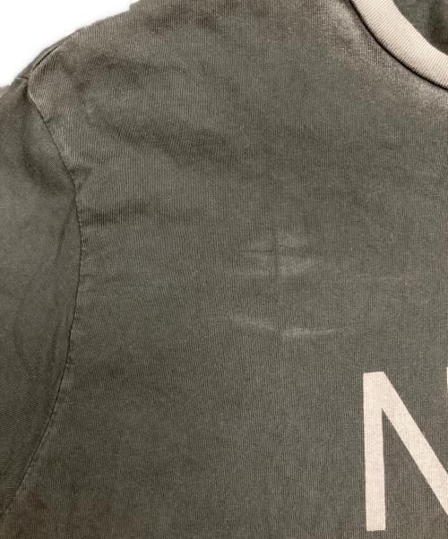 N°21（ヌメロヴェントゥーノ）N°21 (ヌメロヴェントゥーノ) ヴィンテージ加工ロゴTシャツ ブラック サイズ:Ｌの古着・服飾アイテム