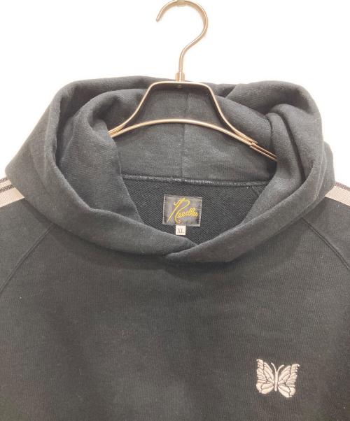 Needles（ニードルズ）Needles (ニードルズ) TRACK HOODIE ブラック サイズ:XLの古着・服飾アイテム