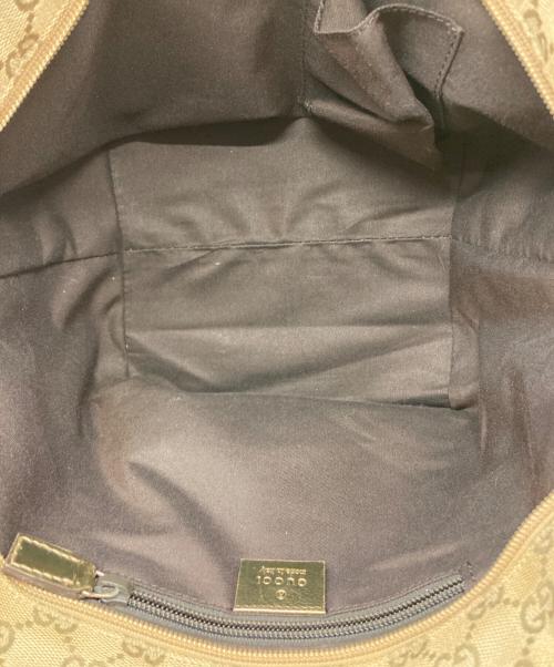 GUCCI（グッチ）GUCCI (グッチ) GGキャンバストートバッグ ベージュの古着・服飾アイテム